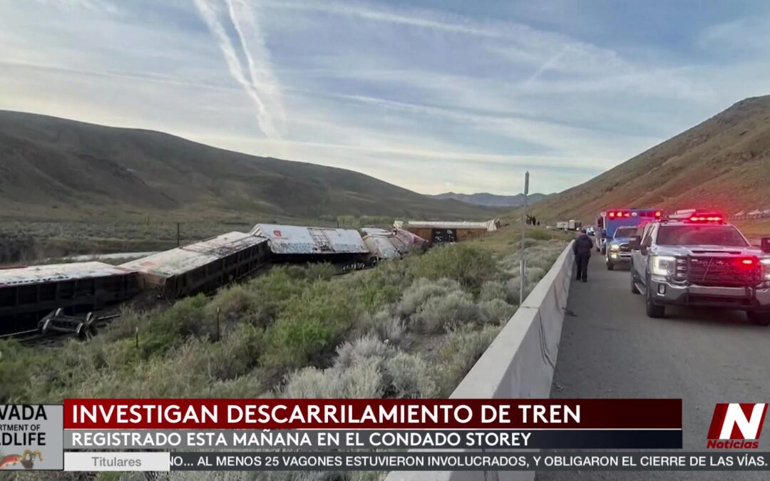 Descarrilamiento de Tren en Nevada Despierta Preocupación Regional