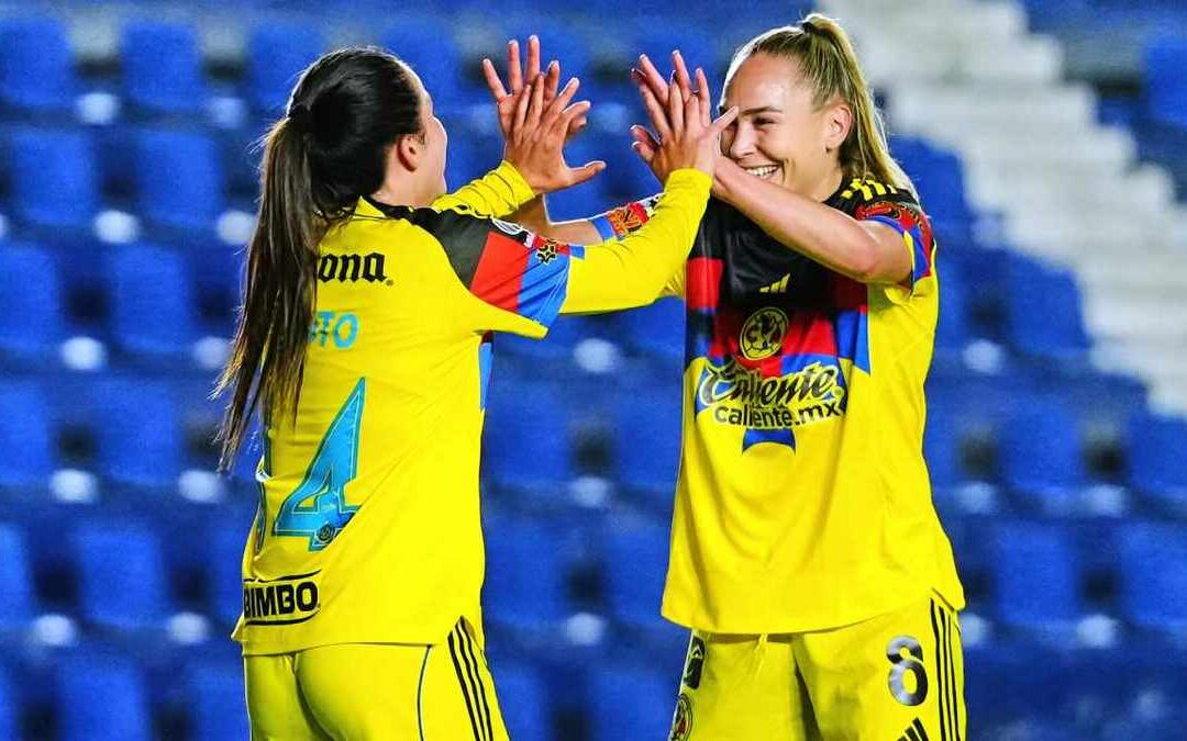 América Femenil Impone Dominio con Triunfo sobre Atlas Femenil y Presiona a Rayadas