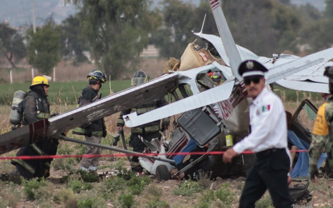 Impactante Video: Accidente de Avioneta en Puebla Deja sin Vida a Cuatro Personas