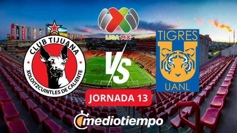 No te pierdas Xolos vs Tigres: Horario y transmisión EN VIVO de la Jornada 13 de la Liga MX