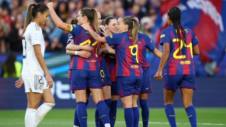 Barcelona Femenil Se Impone Con Fuerza al Real Madrid en la Champions League