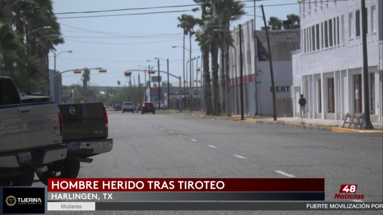 Tiroteo En Harlingen Deja Herido A Hombre