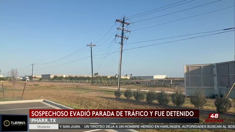 Arresto Tras Choque En Pharr