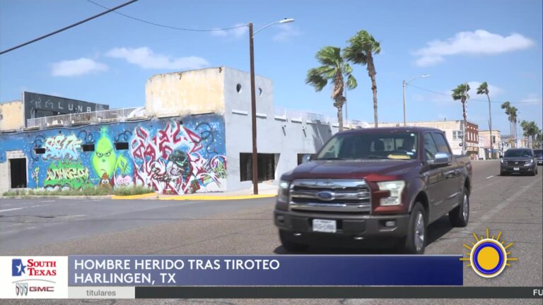 Tiroteo: Disparos En Harlingen: Hombre Herido