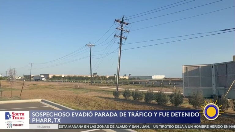 Accidente En Pharr: Persecución Y Arresto