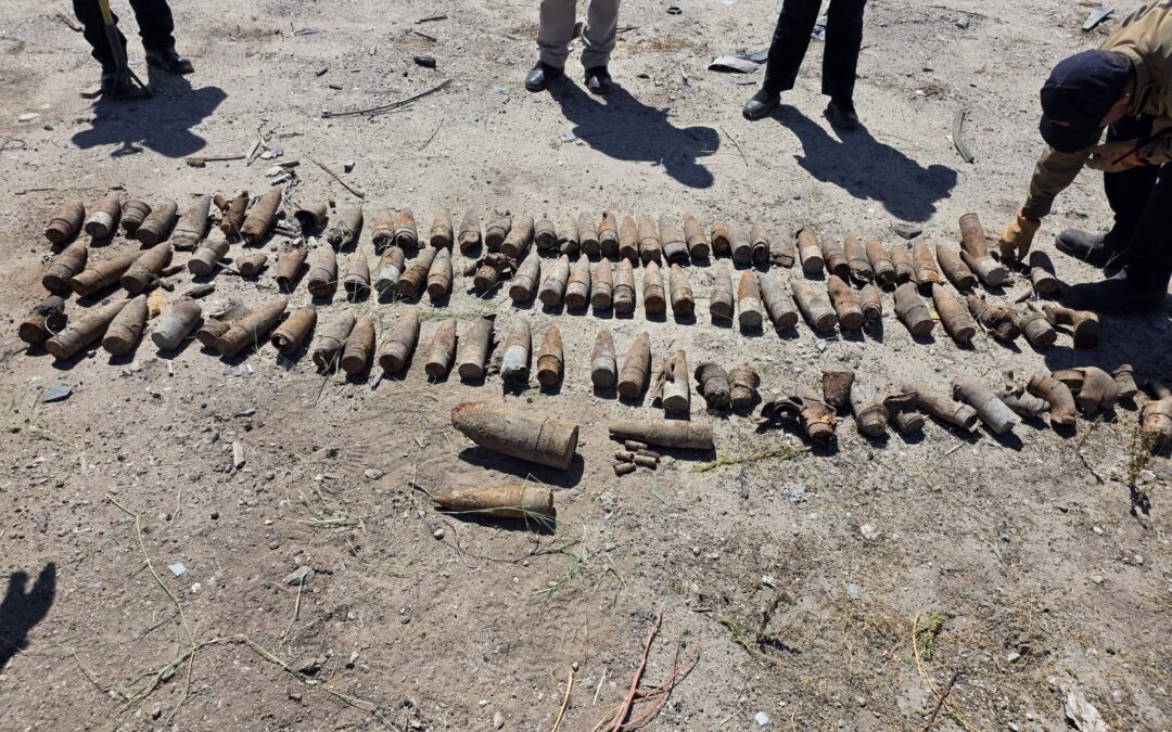 Descubren Más de 100 Municiones de Alto Calibre en Calexico: Impactante Hallazgo Cerca de Plaza García