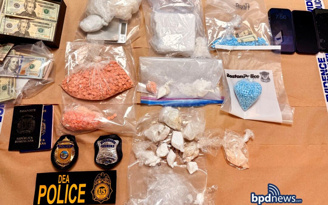 Incautación Masiva de Fentanilo y Metanfetamina en Operativo Antidrogas en Boston