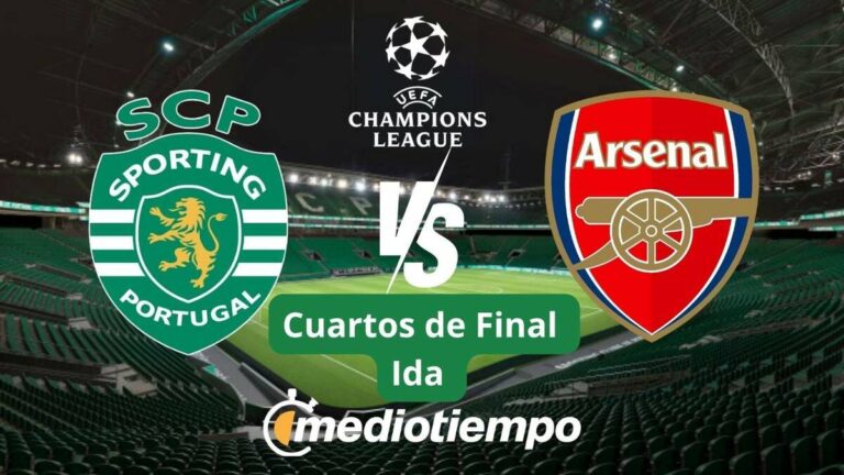 Sporting Lisboa vs Arsenal: Todo sobre el horario y canal de transmisión en la Champions League 2026
