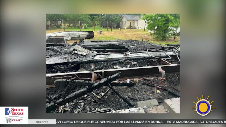 Incendio: Tragedia En Donna: Madre Y Cinco Hijos Pierden Su Vivienda