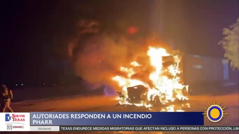 Incendio En Pharr Deja A La Comunidad Alerta