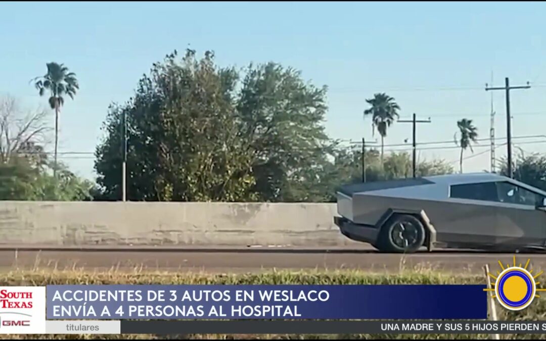 Enorme Accidente Vehicular Causa Congestión En Weslaco