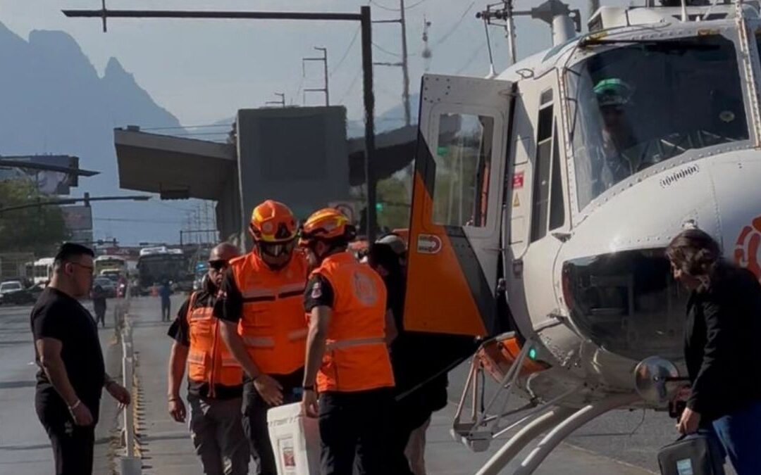 Paciente en Monterrey recibe órganos vitales gracias a operativo aéreo exitoso