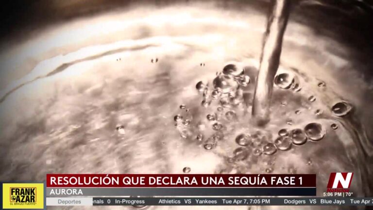 Aurora Lanza Iniciativas para Combatir Sequía: Detalles de la Fase 1