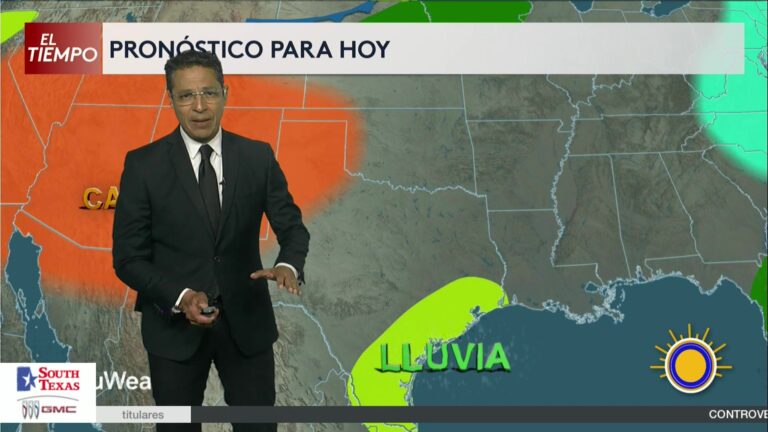 Pronóstico Del Tiempo: Lluvias Aisladas En El Sur De Texas