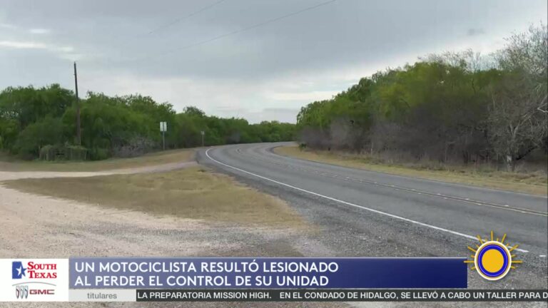 Motociclista Lesionado En Accidente Sin Vehículos Involucrados