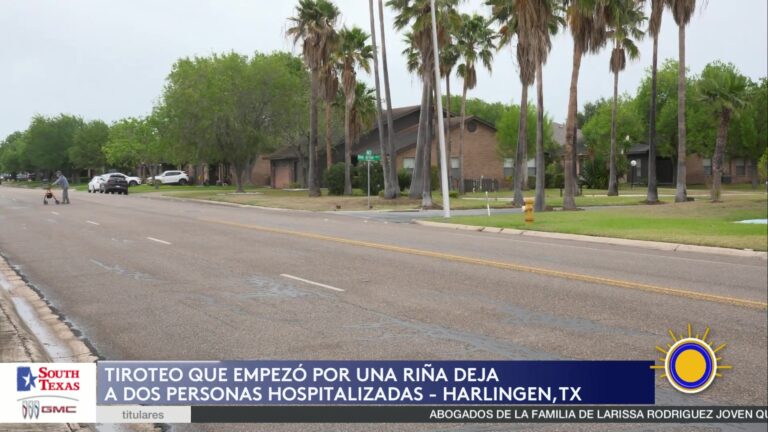 Incidente De Disparos En Harlingen Deja Una Persona Herida