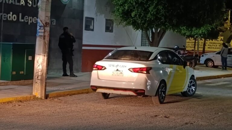Taxista de Tonalá, víctima de un ataque armado tras disputa con motociclista