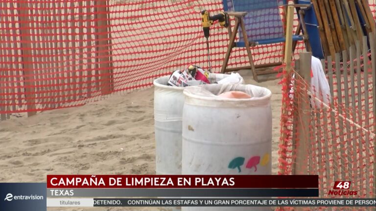 Limpieza Costera De Primavera De Texas