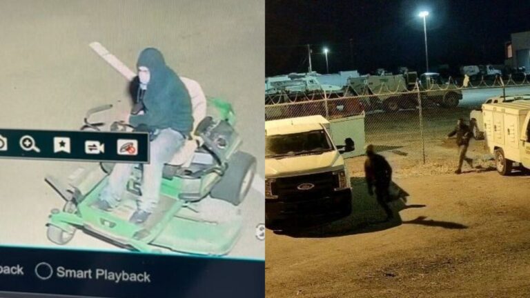 Policía de Clovis busca sospechosos enmascarados por robo en Banco de Alimentos