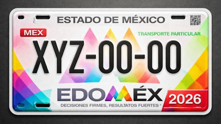 Reemplacamiento Edomex 2026: Cambia tus placas y evita multas