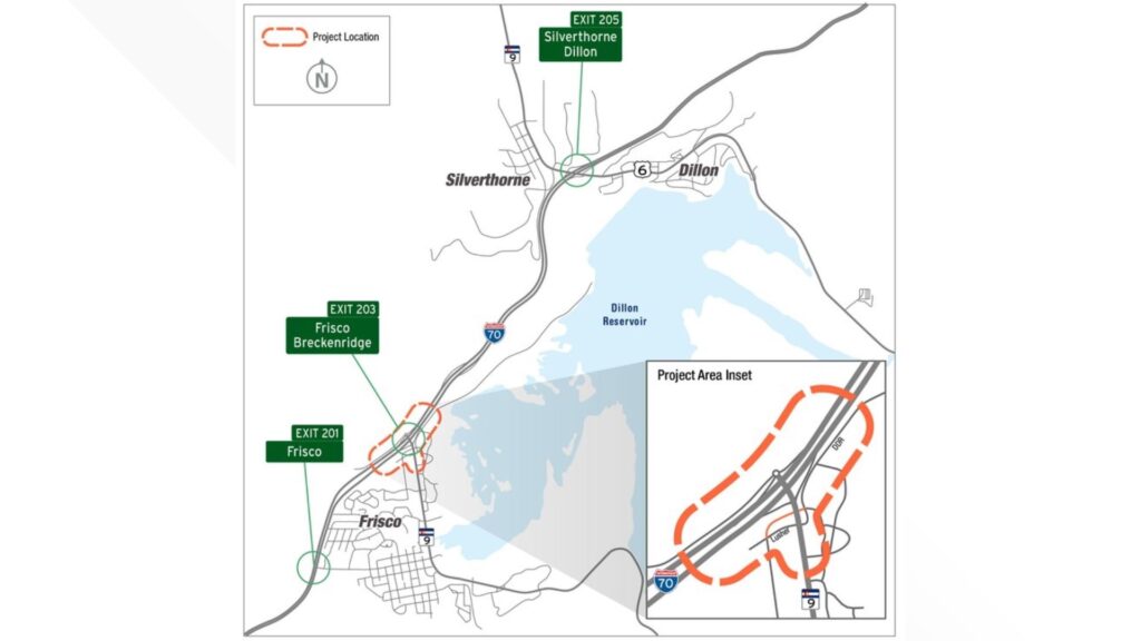 Rediseño de la Salida I-70 en Frisco: Mejora en Tráfico y Seguridad Vial