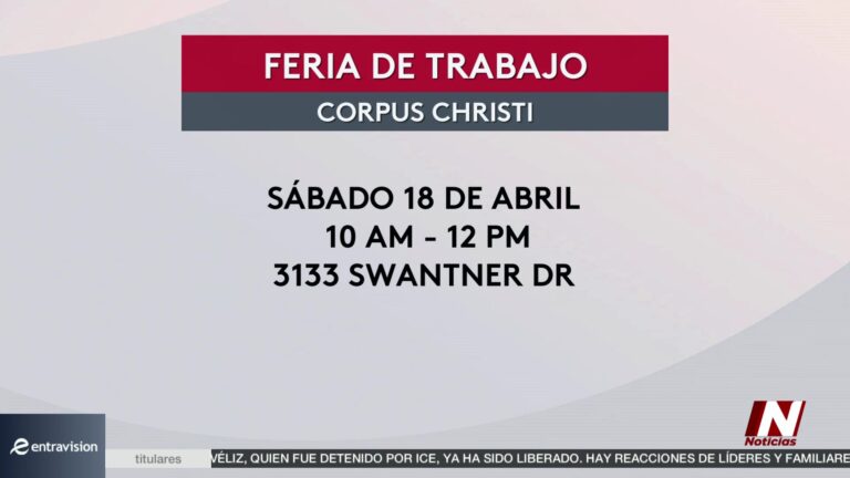 Oportunidades de Vacantes Temporales Este Verano en la Feria de Empleo de Corpus Christi