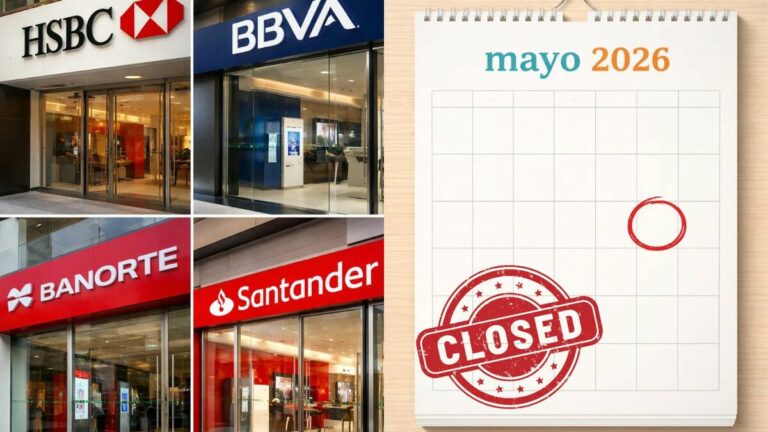 Bancos en México: Días de Cierre en Mayo 2026 y Servicios Disponibles