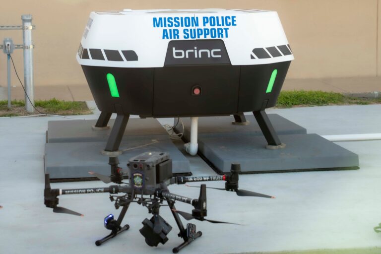Policía de Mission presenta nueva tecnología con dron para reforzar la seguridad pública