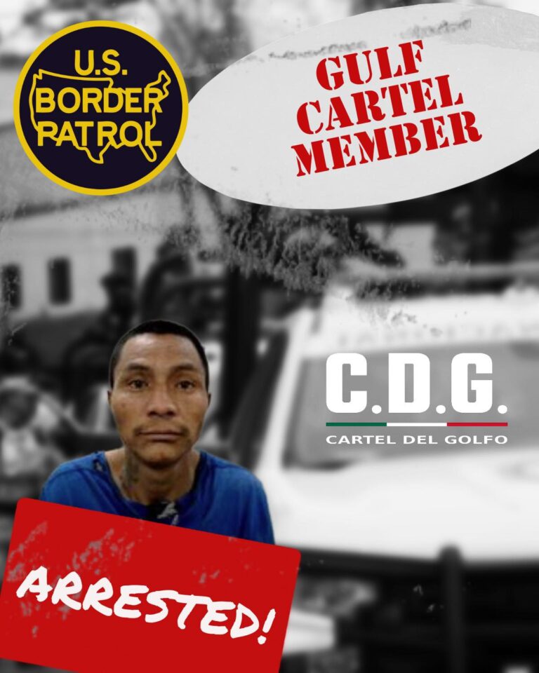 Arrestan a presunto integrante del Cártel del Golfo en Brownsville