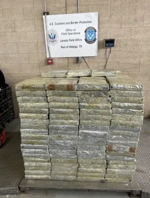 CBP incauta más de 14 millones de dólares en metanfetamina en puente de Pharr