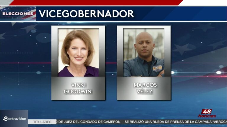 Contienda Demócrata Por Gobernador De Texas: Vicky Gourwin Vs Marcos Vélez Gobernador de Texas