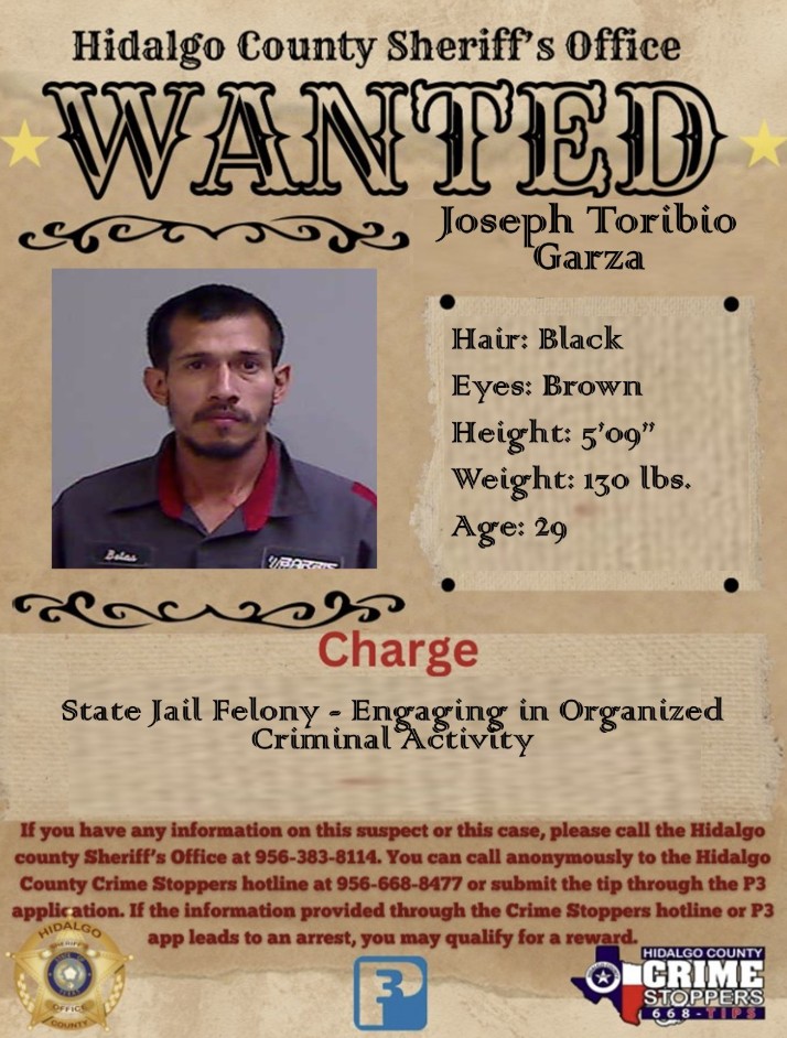 Buscan a hombre acusado de actividad criminal organizada en Hidalgo