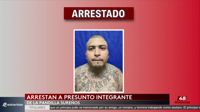 Arrestan A Presunto Miembro De Pandilla Sureños Ingresando Ilegalmente A EE.UU.