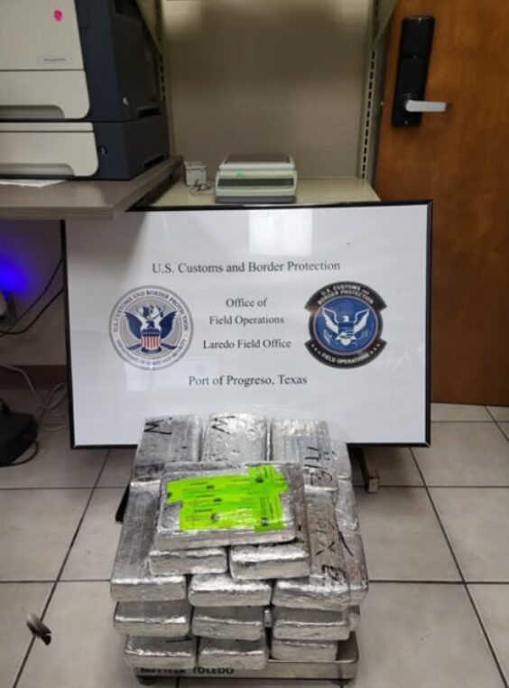CBP decomisa más de $1.1 millones en cocaína en el Puente Internacional de Progreso