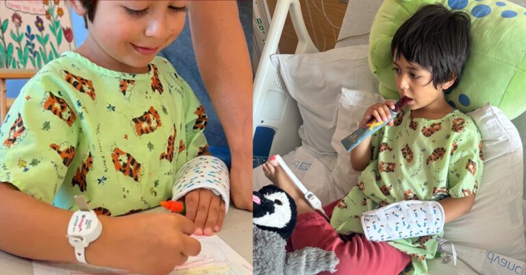 Lucas, un niño de 6 años, lucha contra un tumor cerebral infantil; comunidad de El Paso se une en apoyo