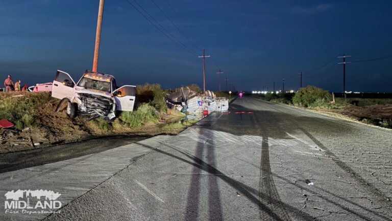 Accidentes Viales en Midland Requieren Intervención de Equipo HAZMAT por Derrame Químico