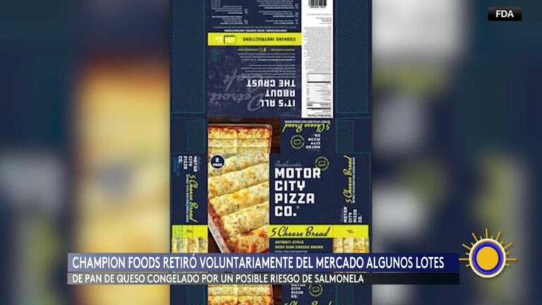 Retiran Pan De Queso Congelado Por Riesgo De Salmonella En EE.UU.
