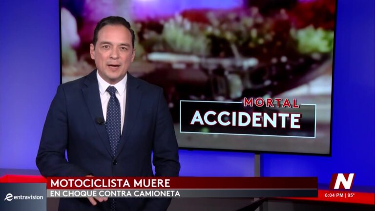 Motocicleta Fatalidad en Las Vegas: Colisión Mortal en Intersección Crítica