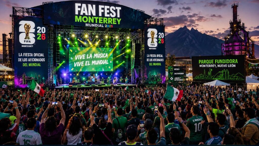 Descubre los Horarios de los Conciertos del Fan Fest de Monterrey
