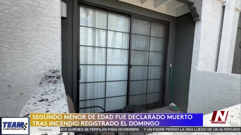 Incendio en Las Vegas: Comunidad en duelo tras la muerte de dos niños