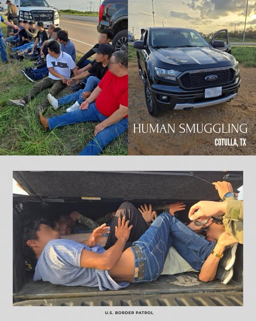 Patrulla Fronteriza Detiene Intento de Tráfico de Personas en Cotulla, Texas