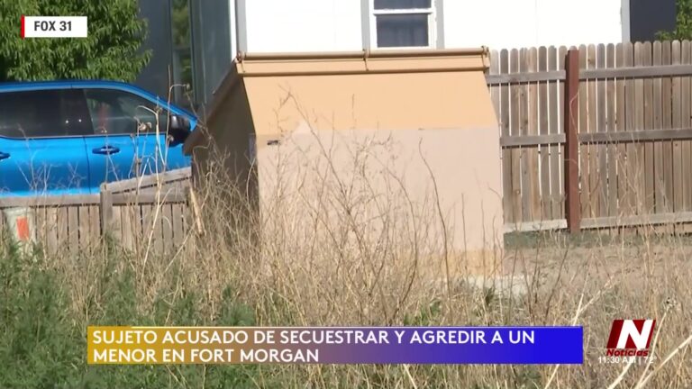 Secuestro en Fort Morgan: Hombre de 39 años Arrestado por Agresión Sexual a Menor