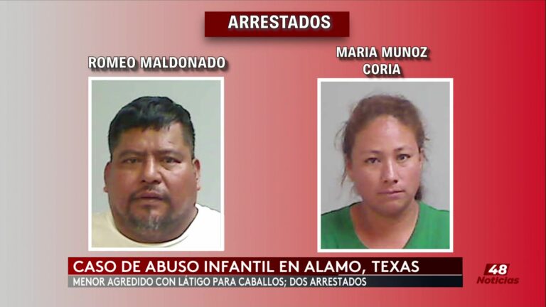 Detención De Padres Acusados De Abuso Infantil En Alamo, Condado Hidalgo