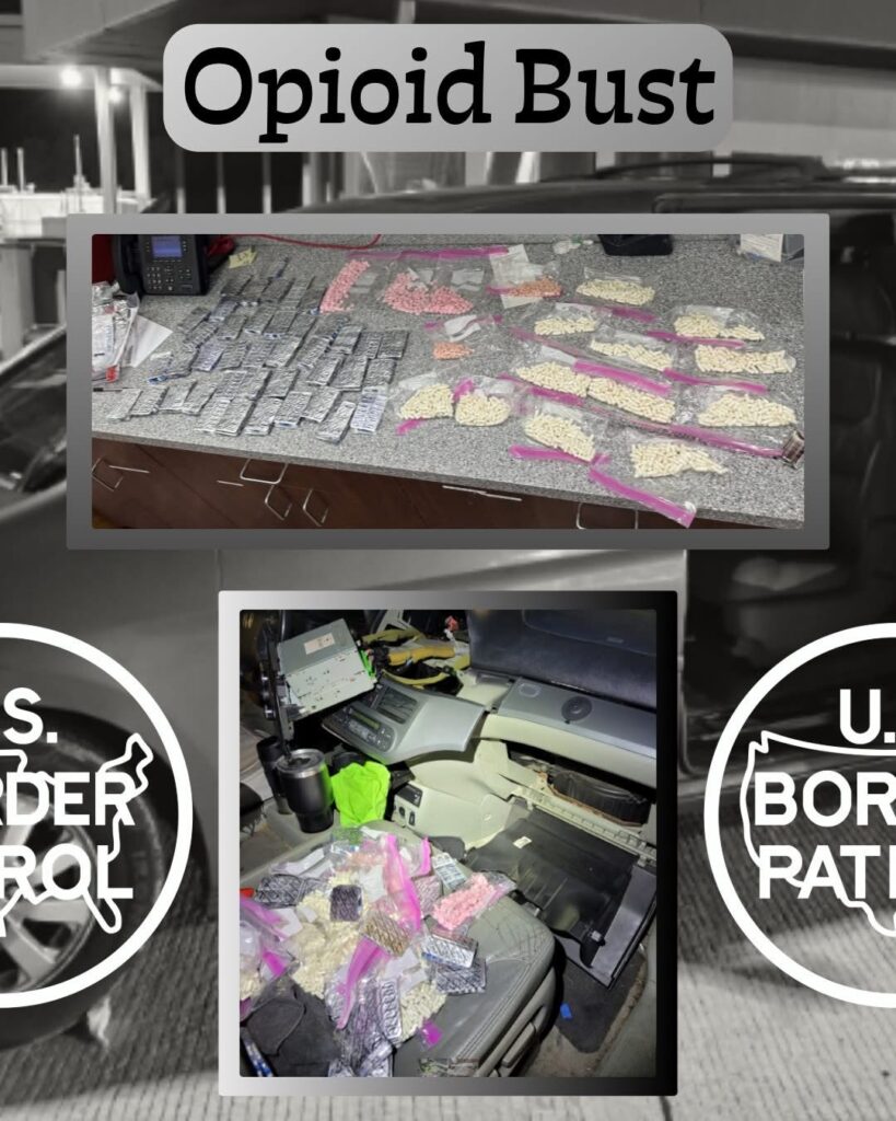 tienen a presunto narcotraficante con pastillas de opioides valuadas en casi $20 mil en el sur de Texas