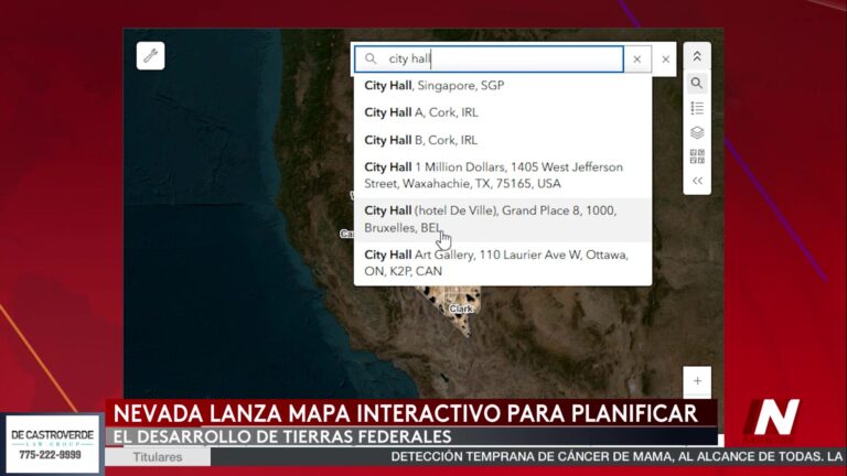 Nevada Presenta Mapa Digital de Tierras Federales para Impulsar el Desarrollo Sostenible