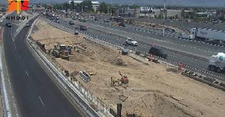 Cierre de la I-25 en Albuquerque por demolición del puente de Montgomery Boulevard afectará cinco noches