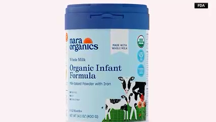 Fórmula infantil Nara Organics bajo alerta en California por posible vínculo con botulismo infantil