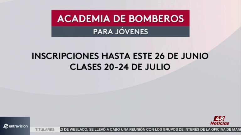 Programa Juvenil De Bomberos: ¡Últimas Plazas En Edinburg!