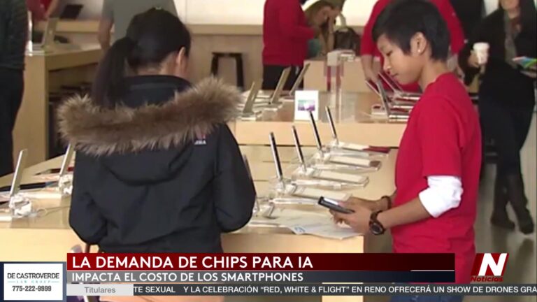 Chips de memoria encarecen los teléfonos: la escasez impulsa los precios y golpea a Apple