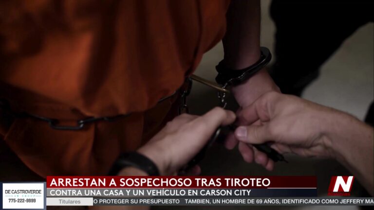 Arresto en Carson City tras disparos en Kingsley Lane: sospechoso detenido y sin heridos